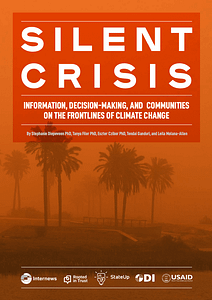 The cover of the Silent Crisis report